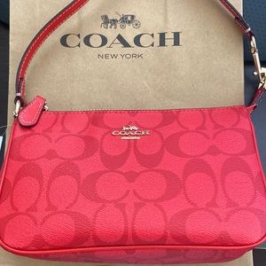 Red Coach Nolita 19 bag purse